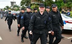 Foto de la galería: El Ejército celebró su aniversario en la cascada de la costanera