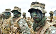 Foto de la galería: El Ejército celebró su aniversario en la cascada de la costanera