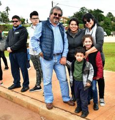 Foto de la galería: El Ejército celebró su aniversario en la cascada de la costanera