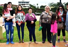 Foto de la galería: El Ejército celebró su aniversario en la cascada de la costanera