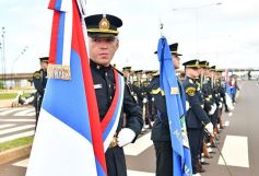 Foto de la galería: El Ejército celebró su aniversario en la cascada de la costanera