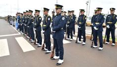 Foto de la galería: El Ejército celebró su aniversario en la cascada de la costanera