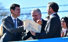 Foto de la galería: Día de la Bandera: “La Argentina será federal o no será”, proclamó Passalacqua junto a Urtubey en Candelaria