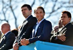 Foto de la galería: Día de la Bandera: “La Argentina será federal o no será”, proclamó Passalacqua junto a Urtubey en Candelaria
