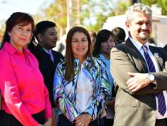 Foto de la galería: Día de la Bandera: “La Argentina será federal o no será”, proclamó Passalacqua junto a Urtubey en Candelaria
