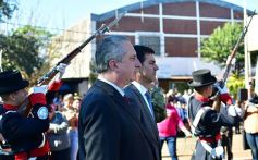 Foto de la galería: Día de la Bandera: “La Argentina será federal o no será”, proclamó Passalacqua junto a Urtubey en Candelaria