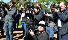 Foto de la galería: Día de la Bandera: “La Argentina será federal o no será”, proclamó Passalacqua junto a Urtubey en Candelaria