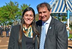 Foto de la galería: Día de la Bandera: “La Argentina será federal o no será”, proclamó Passalacqua junto a Urtubey en Candelaria