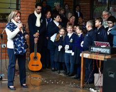 Foto de la galería: Emotiva ceremonia de promesa de lealtad a la Bandera en el Colegio del Carmen