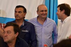 Foto de la galería: Alberto Fernández compartió sus propuestas con sus partidarios en un colmado edificio del PJ misionero