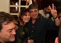 Foto de la galería: Alberto Fernández compartió sus propuestas con sus partidarios en un colmado edificio del PJ misionero