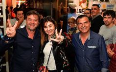 Foto de la galería: Alberto Fernández compartió sus propuestas con sus partidarios en un colmado edificio del PJ misionero