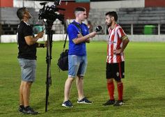 Foto de la galería: Postales del partido de ida entre Sporting y Guaraní, en Villa Sarita