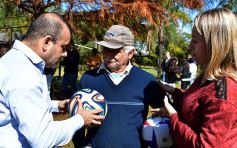 Foto de la galería: Niños del Hogar de Día disfrutaron de una jornada en Pueblo Chico con el vicegobernador Herrera Ahuad