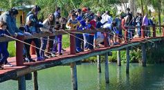 Foto de la galería: Niños del Hogar de Día disfrutaron de una jornada en Pueblo Chico con el vicegobernador Herrera Ahuad