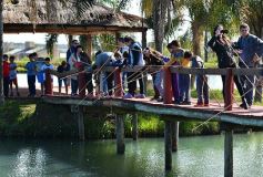 Foto de la galería: Niños del Hogar de Día disfrutaron de una jornada en Pueblo Chico con el vicegobernador Herrera Ahuad