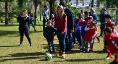 Foto de la galería: Niños del Hogar de Día disfrutaron de una jornada en Pueblo Chico con el vicegobernador Herrera Ahuad