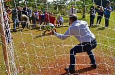 Foto de la galería: Niños del Hogar de Día disfrutaron de una jornada en Pueblo Chico con el vicegobernador Herrera Ahuad