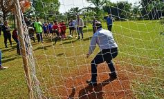 Foto de la galería: Niños del Hogar de Día disfrutaron de una jornada en Pueblo Chico con el vicegobernador Herrera Ahuad