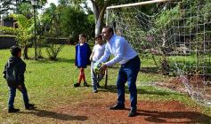 Foto de la galería: Niños del Hogar de Día disfrutaron de una jornada en Pueblo Chico con el vicegobernador Herrera Ahuad