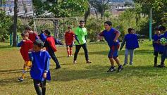 Foto de la galería: Niños del Hogar de Día disfrutaron de una jornada en Pueblo Chico con el vicegobernador Herrera Ahuad