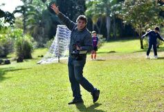 Foto de la galería: Niños del Hogar de Día disfrutaron de una jornada en Pueblo Chico con el vicegobernador Herrera Ahuad