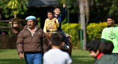 Foto de la galería: Niños del Hogar de Día disfrutaron de una jornada en Pueblo Chico con el vicegobernador Herrera Ahuad