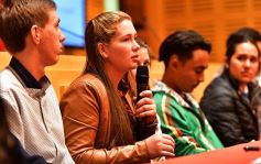 Foto de la galería: Foro en la Legislatura: estudiantes aseguran que viven la igualdad de manera más natural que los adultos