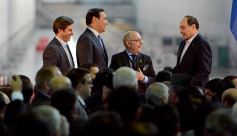 Foto de la galería: Los presidentes Macri y Mario Benítez inauguran el nuevo paso fronterizo Ituzaingó-Ayolas