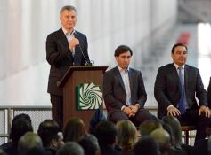 Foto de la galería: Los presidentes Macri y Mario Benítez inauguran el nuevo paso fronterizo Ituzaingó-Ayolas