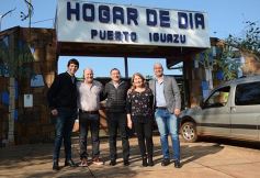 Foto de la galería: Hugo López: "El Hogar de Día de Iguazú trabaja constantemente con el sector privado"