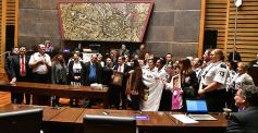 Foto de la galería: Ovación en la Legislatura para los campeones misioneros de la Copa Robótica 2019