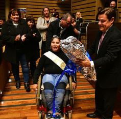 Foto de la galería: Ovación en la Legislatura para los campeones misioneros de la Copa Robótica 2019