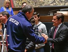 Foto de la galería: Ovación en la Legislatura para los campeones misioneros de la Copa Robótica 2019