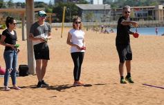 Foto de la galería: Postales de una tarde soleada: empezó en la bahía El Brete la Semana del Farmacéutico