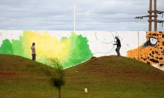 Foto de la galería: Ya está en marcha en Posadas el Mural más grande del mundo
