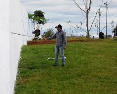 Foto de la galería: Ya está en marcha en Posadas el Mural más grande del mundo