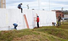 Foto de la galería: Ya está en marcha en Posadas el Mural más grande del mundo