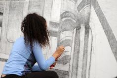 Foto de la galería: Ya está en marcha en Posadas el Mural más grande del mundo