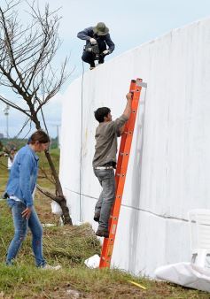 Foto de la galería: Ya está en marcha en Posadas el Mural más grande del mundo