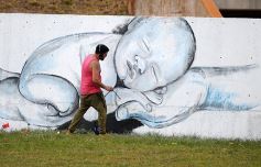 Foto de la galería: Ya está en marcha en Posadas el Mural más grande del mundo