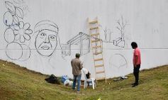 Foto de la galería: Ya está en marcha en Posadas el Mural más grande del mundo