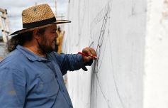 Foto de la galería: Ya está en marcha en Posadas el Mural más grande del mundo