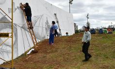 Foto de la galería: Ya está en marcha en Posadas el Mural más grande del mundo