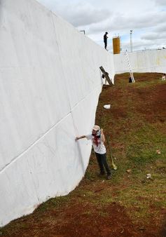 Foto de la galería: Ya está en marcha en Posadas el Mural más grande del mundo