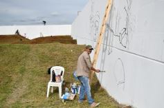 Foto de la galería: Ya está en marcha en Posadas el Mural más grande del mundo