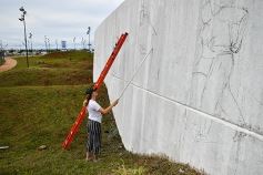 Foto de la galería: Ya está en marcha en Posadas el Mural más grande del mundo