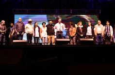 Foto de la galería: Un festival de lujo para inaugurar el mural más grande del mundo en Posadas