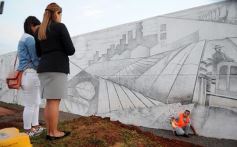 Foto de la galería: Un festival de lujo para inaugurar el mural más grande del mundo en Posadas