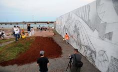 Foto de la galería: Un festival de lujo para inaugurar el mural más grande del mundo en Posadas